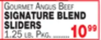 Bravo Supermarkets SIGNATURE BLEND SLIDERS offer