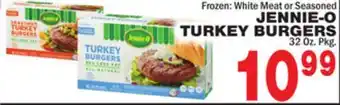 Bravo Supermarkets JENNIE-O TURKEY BURGERS offer