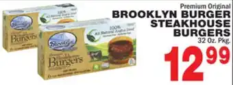Bravo Supermarkets BROOKLYN BURGER STEAKHOUSE BURGERS offer