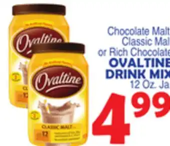 Bravo Supermarkets OVALTINE DRINK MIX offer