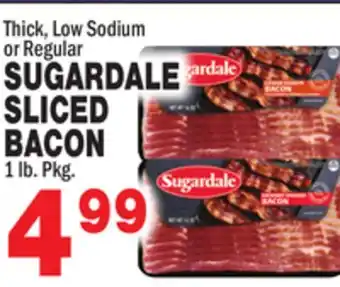Bravo Supermarkets SUGARDALE SLICED BACON offer