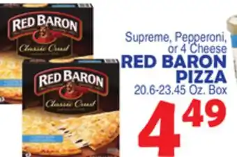 Bravo Supermarkets RED BARON PIZZA offer