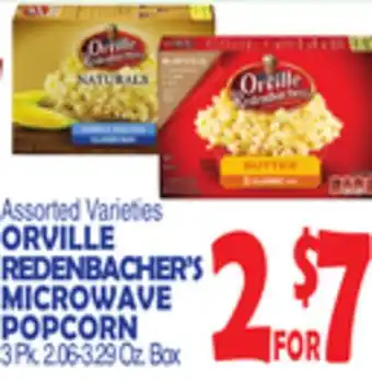 Bravo Supermarkets ORVILLE REDENBACHER'S MICROWAVE POPCORN offer
