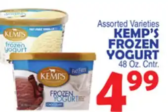 Bravo Supermarkets KEMP'S FROZEN YOGURT offer