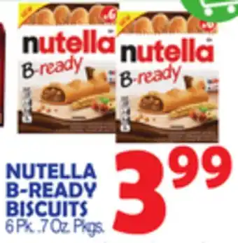Bravo Supermarkets NUTELLA B-READY BISCUITS offer