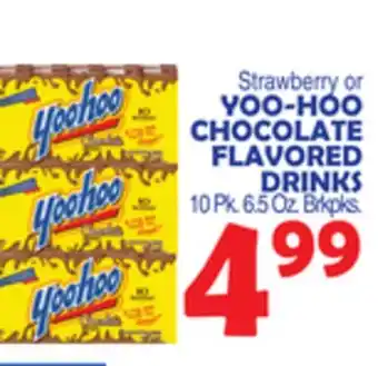 Bravo Supermarkets YOO-HOO CHOCOLATE FLAVORED DRINKS offer