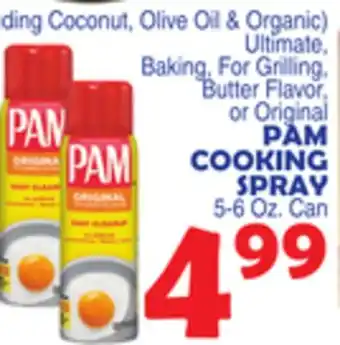 Bravo Supermarkets PAM COOKING SPRAY offer