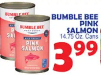 Bravo Supermarkets BUMBLE BEE PINK SALMON offer