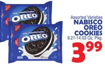 Bravo Supermarkets NABISCO OREO COOKIES offer