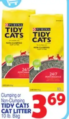 Bravo Supermarkets TIDY CATS CAT LITTER offer