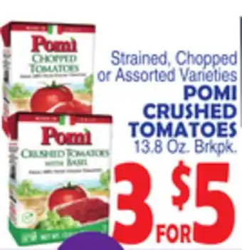 Bravo Supermarkets POMI CRUSHED TOMATOES offer