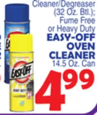 Bravo Supermarkets EASY-OFF OVEN CLEANER 14.5 Oz. Can offer