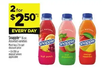 Dollar General Snapple offer