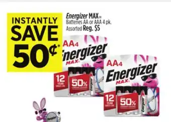 Dollar General Energizer MAX offer