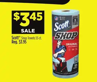 Dollar General Scott Shop Towels offer