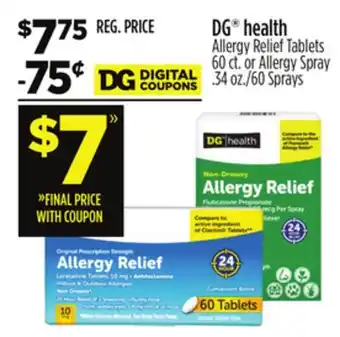Dollar General DG health offer