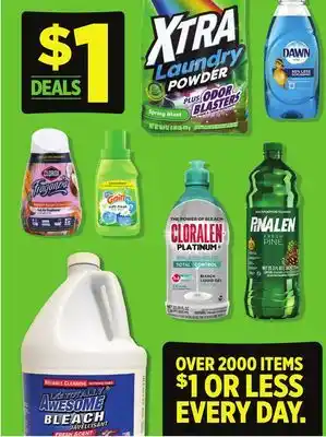 Dollar General OVER 2000 ITEMS $1 OR LESS EVERY DAY offer