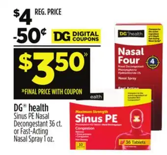 Dollar General DG health offer
