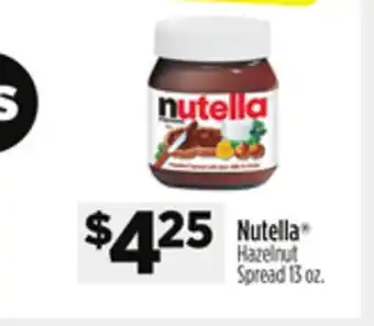 Dollar General Nutella Hazelnut Spread offer