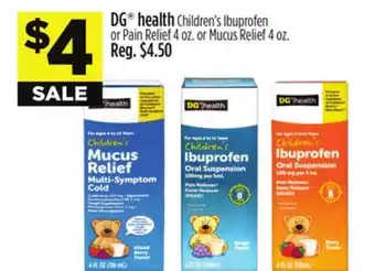 Dollar General DG health offer