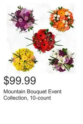 Costco Mountain Bouquet Event Collection, 10-count offer