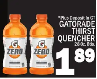 C Town GATORADE THIRST QUENCHER offer