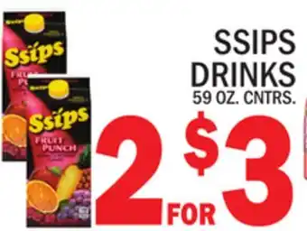 C Town SSIPS DRINKS offer