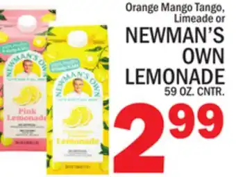 C Town NEWMAN'S OWN LEMONADE offer