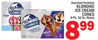 C Town KLONDIKE ICE CREAM CONES offer