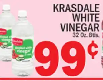 C Town KRASDALE WHITE VINEGAR offer