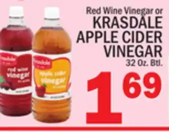 C Town KRASDALE APPLE CIDER VINEGAR offer