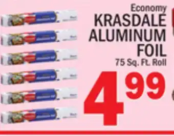 C Town KRASDALE ALUMINUM FOIL offer