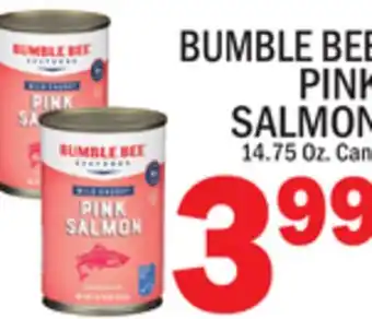 C Town BUMBLE BEE PINK SALMON offer