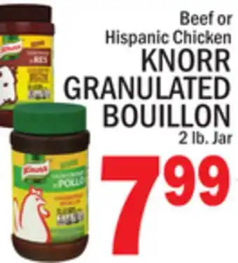 C Town KNORR GRANULATED BOUILLON offer