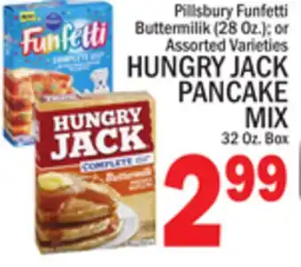 C Town HUNGRY JACK PANCAKE MIX 32 Oz. Box offer