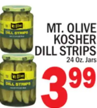 C Town MT. OLIVE KOSHER DILL STRIPS offer