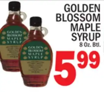 C Town GOLDEN BLOSSOM MAPLE SYRUP offer