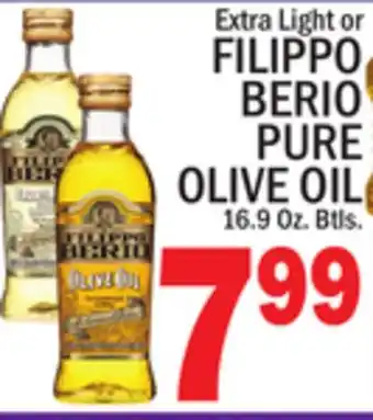 C Town FILIPPO BERIO PURE OLIVE OIL offer