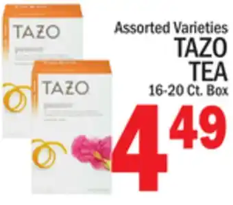 C Town TAZO TEA offer