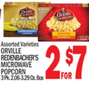 C Town ORVILLE REDENBACHER'S MICROWAVE POPCORN offer