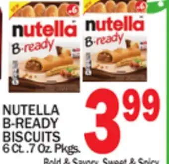 C Town NUTELLA B-READY BISCUITS offer