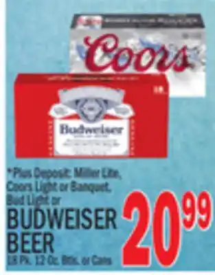 C Town BUDWEISER BEER offer