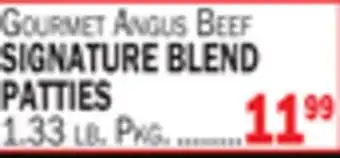 C Town SIGNATURE BLEND PATTIES offer