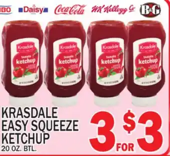 C Town KRASDALE EASY SQUEEZE KETCHUP offer