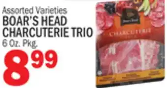 C Town BOAR'S HEAD CHARCUTERIE TRIO offer