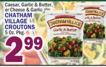 C Town CHATHAM VILLAGE CROUTONS offer