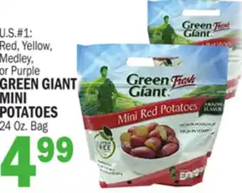 C Town GREEN GIANT MINI POTATOES offer