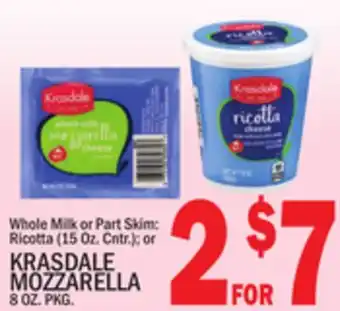 C Town KRASDALE MOZZARELLA offer