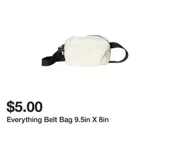 Five Below Everything Belt Bag 9.5in X 8in offer