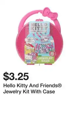 Five Below Hello Kitty And Friends Jewelry Kit With Case offer